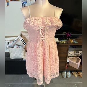 Lace Pink Dress